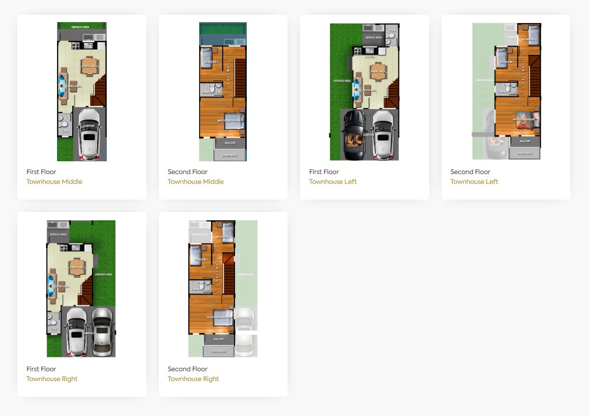 Alexa Townhouse Middle Unit-Left Unit-Right Unit_FloorPlan