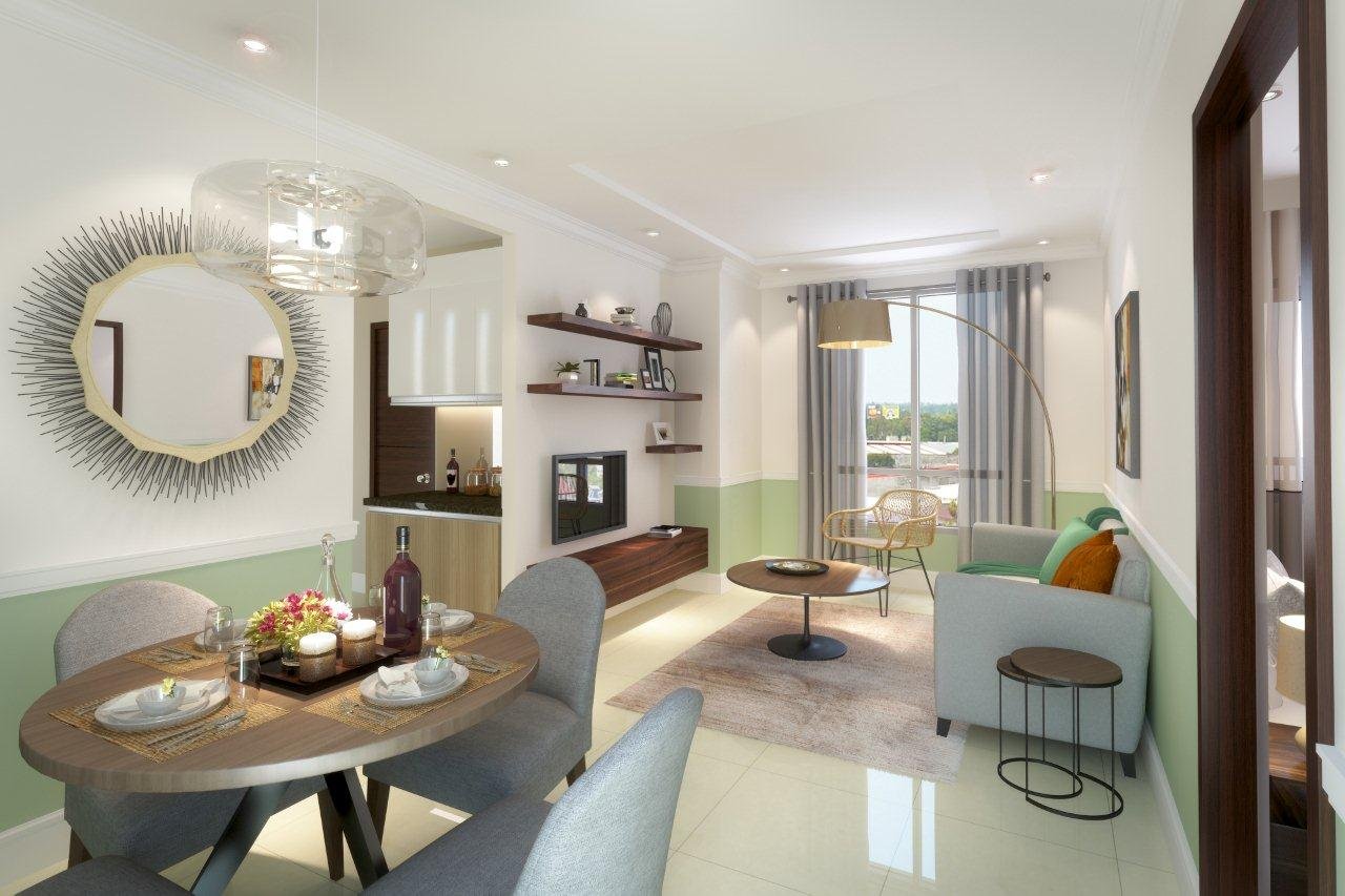 La Victoria Global Residences -1br dining