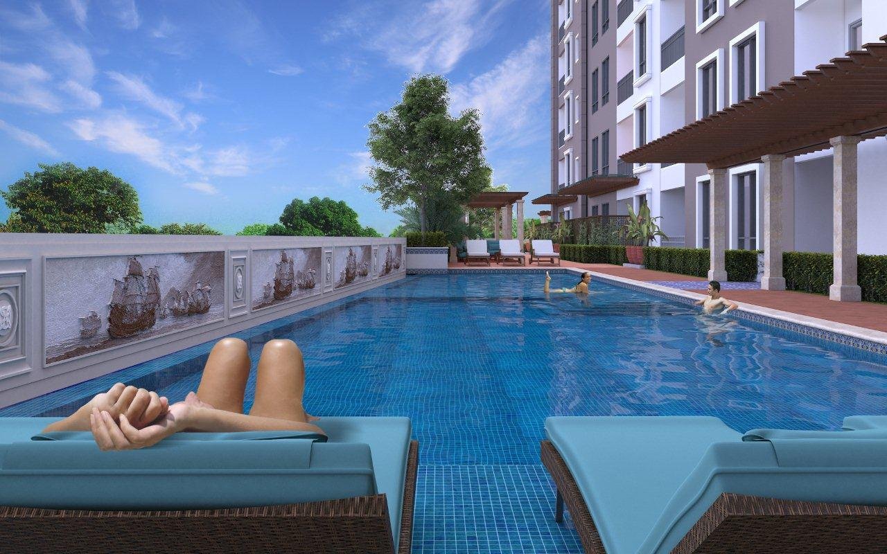 La Victoria Global Residences - inpool