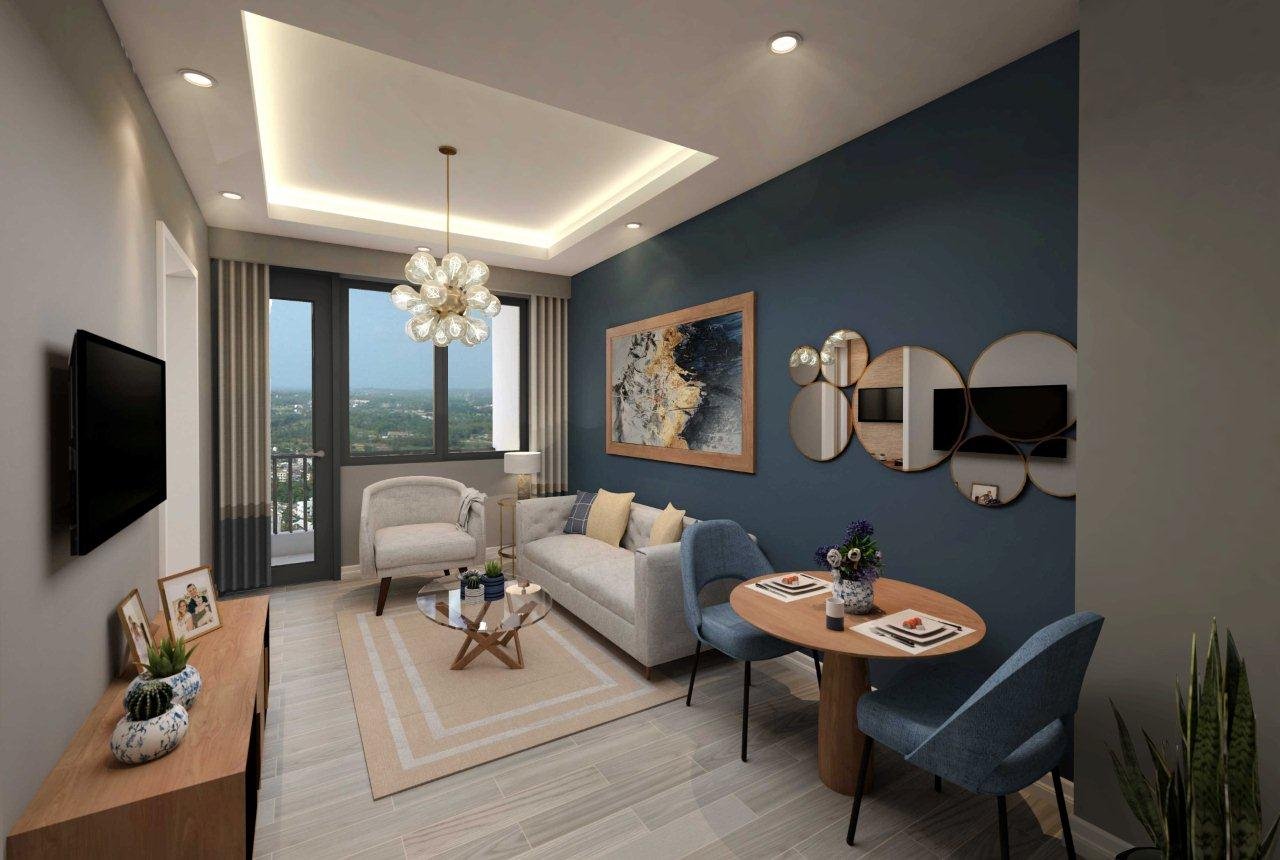 The Pearl Global Residences - Executive-studio-living-dining